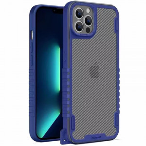 Чехол TPU+PC TRAVEL Carbon для Apple iPhone 13 Pro Max (6.7