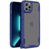 Чехол TPU+PC TRAVEL Carbon для Apple iPhone 13 Pro (6.1