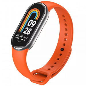 Силиконовый ремешок для Xiaomi Mi Band 8/9 Оранжевый / Orange