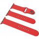 Силиконовый ремешок для Apple Watch Sport Band 38 / 40 / 41 (S/M & M/L) 3pcs Красный / Red