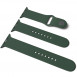 Силиконовый ремешок для Apple Watch Sport Band 38 / 40 / 41 (S/M & M/L) 3pcs Зеленый / Army green