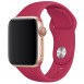 Силіконовий ремінець для Apple watch 38mm/40mm/41mm Малиновий / Pomegranate