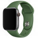 Силіконовий ремінець для Apple watch 42mm/44mm/45mm/49mm Зелений / Clover