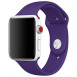Силіконовий ремінець для Apple Watch Sport Band 42 / 44 / 45 / 49 (S/M & M/L) 3pcs Фіолетовий / Amethyst