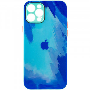 Чехол TPU+Glass Impasto abstract для Apple iPhone 12 Pro (6.1