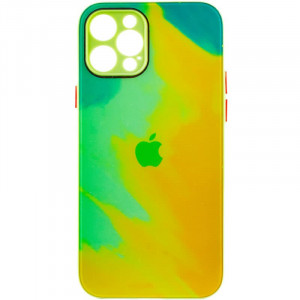 Чехол TPU+Glass Impasto abstract для Apple iPhone 12 Pro (6.1