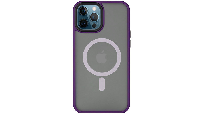 TPU+PC чехол Metal Buttons with MagSafe для Apple iPhone 14 Pro (6.1