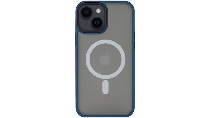 TPU+PC чехол Metal Buttons with MagSafe для Apple iPhone 14 (6.1