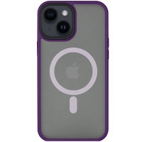 TPU+PC чехол Metal Buttons with MagSafe для Apple iPhone 14 Plus (6.7