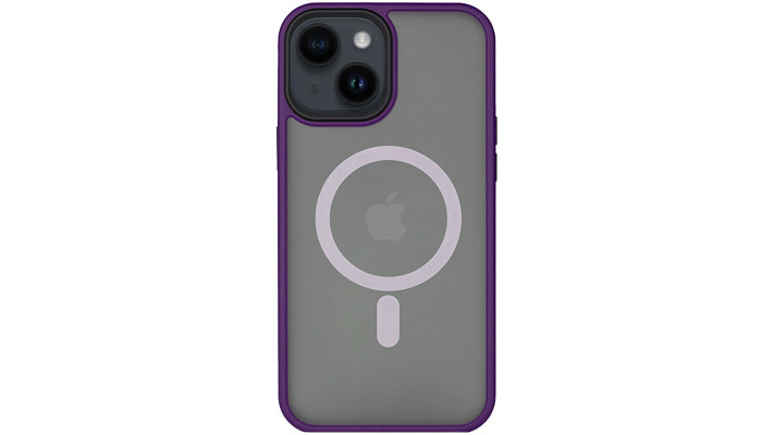 TPU+PC чехол Metal Buttons with MagSafe для Apple iPhone 14 Plus (6.7