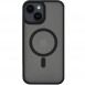 TPU+PC чехол Metal Buttons with MagSafe для Apple iPhone 14 Plus (6.7") Черный