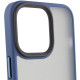 TPU+PC чехол Metal Buttons with MagSafe для Apple iPhone 15 (6.1