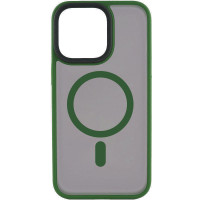 TPU+PC чехол Metal Buttons with MagSafe для Apple iPhone 15 Pro Max (6.7