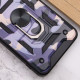Ударостійкий чохол Camshield Serge Ring Camo для Xiaomi Redmi 10 Фіолетовий / Army Purple - фото