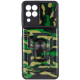 Ударостійкий чохол Camshield Serge Ring Camo для Samsung Galaxy M53 5G Зелений / Army Green - фото