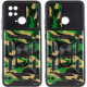 Ударопрочный чехол Camshield Serge Ring Camo для Xiaomi Poco C40 Зеленый / Army Green - фото