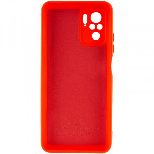 Чехол Silicone Cover My Color Full Camera (A) для Xiaomi Redmi Note 10 / Note 10s Красный / Red