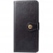 Кожаный чехол книжка GETMAN Gallant (PU) для Xiaomi Redmi Note 11 (Global) / Note 11S Черный