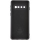 Чехол Silicone Cover Lakshmi Full Camera (A) для Samsung Galaxy S10 Черный / Black - фото