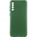 Чохол Silicone Cover Lakshmi Full Camera (A) для Samsung Galaxy A50 (A505F) / A50s / A30s Зелений / Dark green