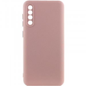 Чехол Silicone Cover Lakshmi Full Camera (A) для Samsung Galaxy A50 (A505F) / A50s / A30s Розовый / Pink Sand