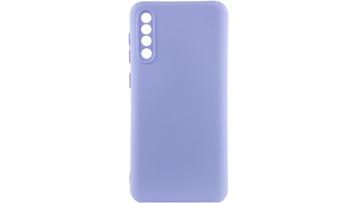 Чехол Silicone Cover Lakshmi Full Camera (A) для Samsung Galaxy A50 (A505F) / A50s / A30s Сиреневый / Dasheen - фото