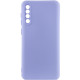 Чохол Silicone Cover Lakshmi Full Camera (A) для Samsung Galaxy A50 (A505F) / A50s / A30s Бузковий / Dasheen - фото