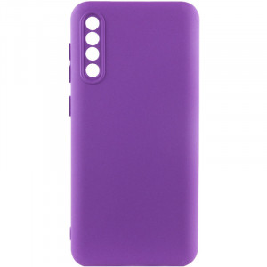 Чохол Silicone Cover Lakshmi Full Camera (A) для Samsung Galaxy A50 (A505F) / A50s / A30s Фіолетовий / Purple