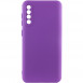 Чохол Silicone Cover Lakshmi Full Camera (A) для Samsung Galaxy A50 (A505F) / A50s / A30s Фіолетовий / Purple
