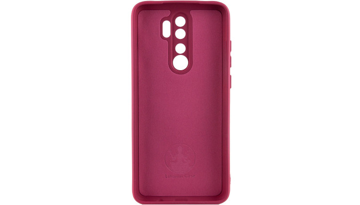 Чехол Silicone Cover Lakshmi Full Camera (A) для Xiaomi Redmi Note 8 Pro Бордовый / Marsala - фото