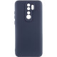 Чехол Silicone Cover Lakshmi Full Camera (A) для Xiaomi Redmi Note 8 Pro Синий / Midnight Blue - фото