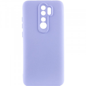 Чохол Silicone Cover Lakshmi Full Camera (A) для Xiaomi Redmi Note 8 Pro Бузковий / Dasheen