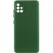 Чохол Silicone Cover Lakshmi Full Camera (A) для Samsung Galaxy A51 Зелений / Dark green