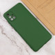 Чохол Silicone Cover Lakshmi Full Camera (A) для Samsung Galaxy A51 Зелений / Dark green - фото