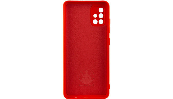 Чехол Silicone Cover Lakshmi Full Camera (A) для Samsung Galaxy A51 Красный / Red - фото