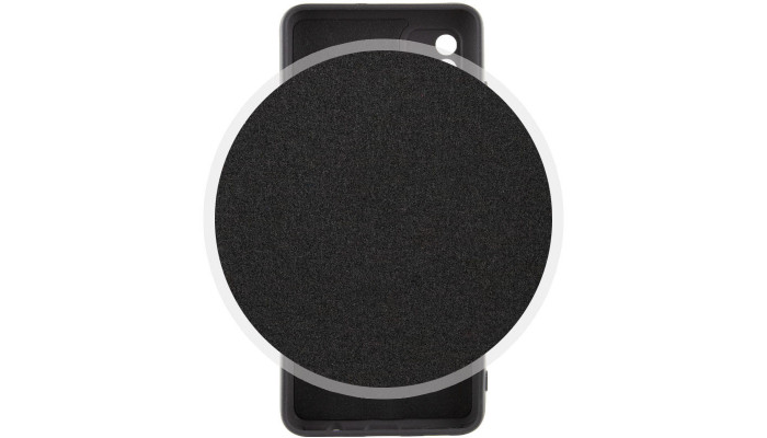 Чохол Silicone Cover Lakshmi Full Camera (A) для Samsung Galaxy A51 Чорний / Black - фото