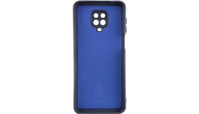 Чехол Silicone Cover Lakshmi Full Camera (A) для Xiaomi Redmi Note 9s / Note 9 Pro / Note 9 Pro Max Синий / Midnight Blue - фото