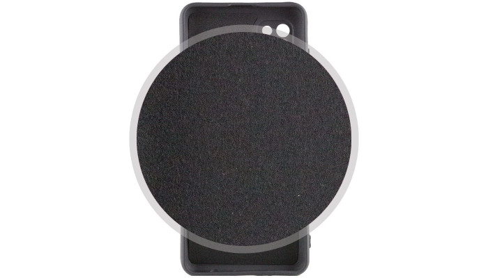 Чохол Silicone Cover Lakshmi Full Camera (A) для Samsung Galaxy A31 Чорний / Black - фото