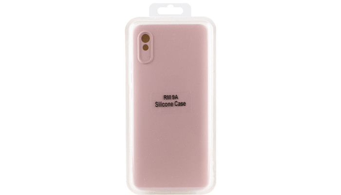Чохол Silicone Cover Lakshmi Full Camera (A) для Xiaomi Redmi 9A Рожевий / Pink Sand - фото