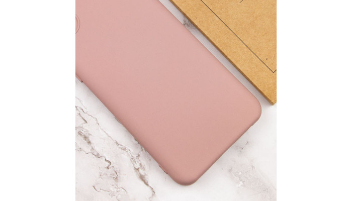 Чехол Silicone Cover Lakshmi Full Camera (A) для Samsung Galaxy S21 Ultra Розовый / Pink Sand - фото