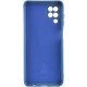 Чохол Silicone Cover Lakshmi Full Camera (A) для Samsung Galaxy A12 / M12 Синій / Navy Blue - фото