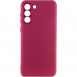 Чохол Silicone Cover Lakshmi Full Camera (A) для Samsung Galaxy S21 Бордовий / Marsala