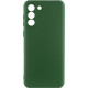 Чехол Silicone Cover Lakshmi Full Camera (A) для Samsung Galaxy S21 Зеленый / Dark green - фото