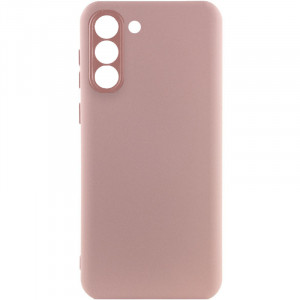 Чехол Silicone Cover Lakshmi Full Camera (A) для Samsung Galaxy S21 Розовый / Pink Sand