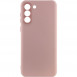 Чехол Silicone Cover Lakshmi Full Camera (A) для Samsung Galaxy S21 Розовый / Pink Sand