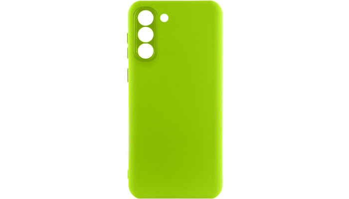 Чохол Silicone Cover Lakshmi Full Camera (A) для Samsung Galaxy S21 Салатовий / Neon Green - фото