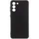Чехол Silicone Cover Lakshmi Full Camera (A) для Samsung Galaxy S21 Черный / Black - фото