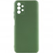 Чохол Silicone Cover Lakshmi Full Camera (A) для Samsung Galaxy A32 4G Зелений / Dark green
