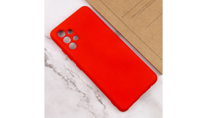 Чохол Silicone Cover Lakshmi Full Camera (A) для Samsung Galaxy A32 4G Червоний / Red - фото