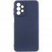 Чохол Silicone Cover Lakshmi Full Camera (A) для Samsung Galaxy A32 4G Синій / Midnight Blue